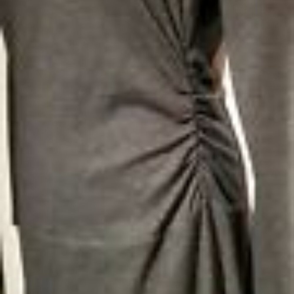 $315, THEORY, "Jinsel" Gray Dress - 6 - Picture 5 of 8